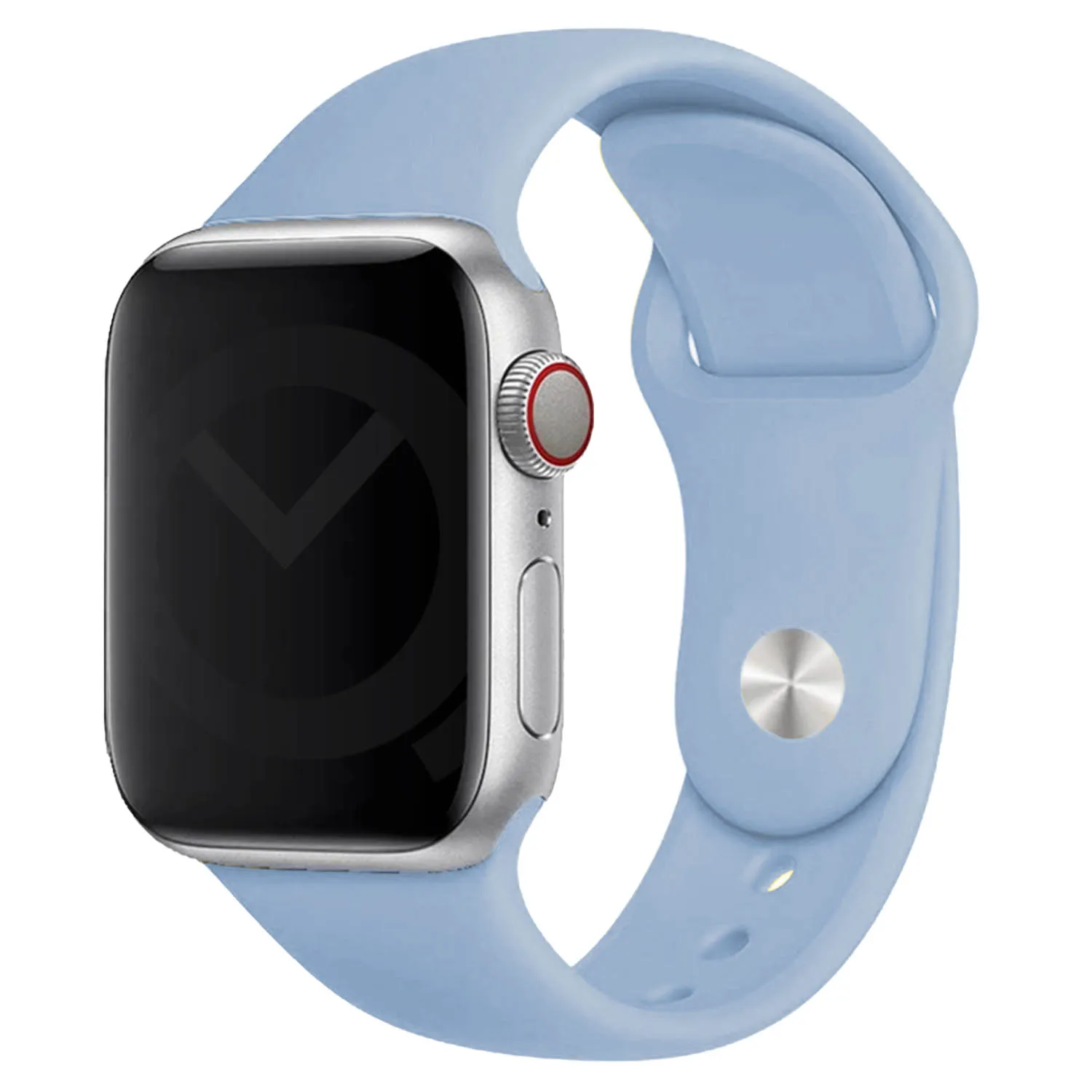 Siliconen horlogeband Apple Watch - Pale Cerulean - 44/45/46/49mm (M/L)