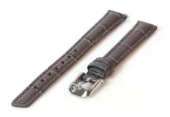 Watchstrap 14mm grey leather