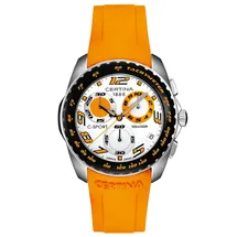 Certina Band C53670984292A oranje silicon
