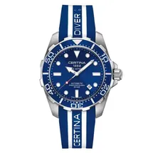 Certina Band C0134071704100A ohne Schließe blau nylon