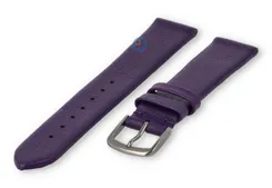 Seamless and smooth strap 18mm - eggplant