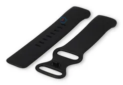 Fitbit Charge 5 watch band rubber - black (Size: S)