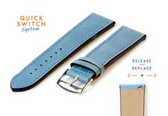 Watchstrap 20mm blue