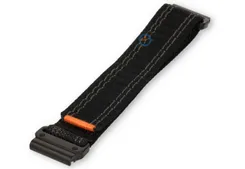 Elastic nylon strap for Garmin Fenix 7 black - 22mm