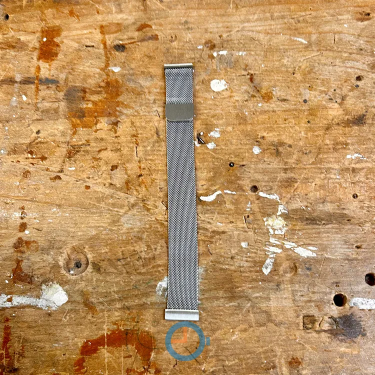 Milanese 22mm horlogeband - Zilver
