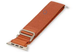 40mm Terracotta Alpine Loop strap Apple Watch - silver