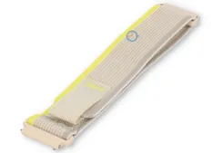 Coros Apex 4 (42mm) horlogeband nylon (22mm) - grijs geel