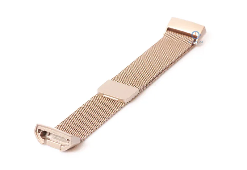 Fitbit Charge 3 watchstrap mesh champagne