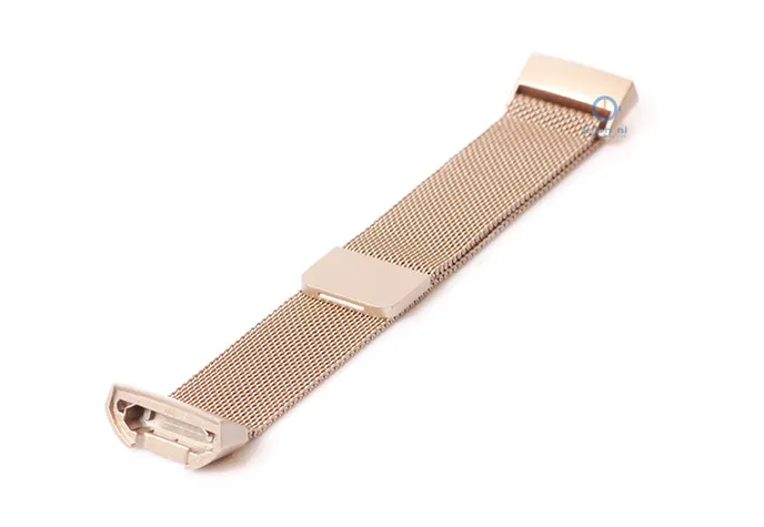 Fitbit Charge 3 watchstrap mesh champagne