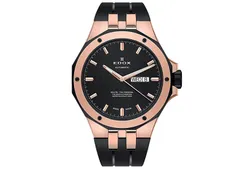Edox Delfin 88005 Uhrenarmband Schwarz