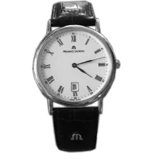 Leather strap Maurice Lacroix AR1026-WP011-110