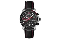 Certina Band C0016392105710A 21/20mm XL schwarzes Leder ohne Schließe
