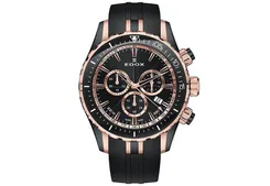 Edox Grand Ocean 10248 Uhrenarmband Schwarz