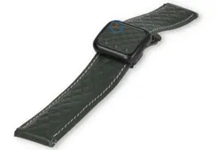Luxury magnetic watch strap - 18mm leather - Dark-Green