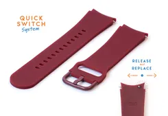 Samsung Galaxy watch 4 watch band dark red - 20mm