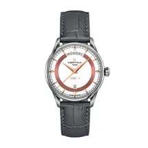 Certina Band C0294301601101A 20/18mm grau Leder