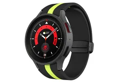 Samsung Galaxy Watch 5 strap - black/yellow - magnetic