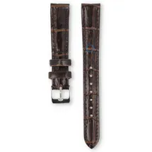 Universal 14mm brown leather watch strap - Lorus