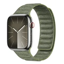 Denim Nylon Magnetic Band - Apple Watch 41mm - green