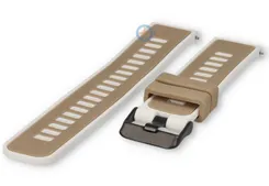 Quick-change strap 20mm - Brown White