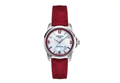 Certina Band C0012101611700A 16/14mm bordeaux Leder ohne Schließe