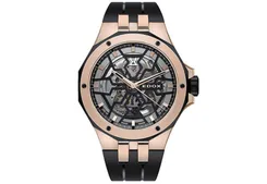 Edox Delfin 85303 Uhrenarmband schwarz