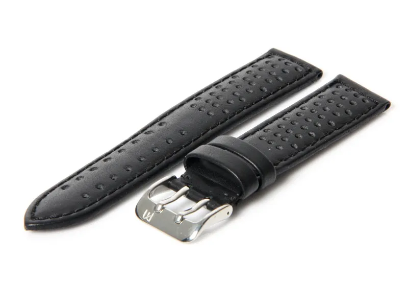 Watchstrap 22mm (waterproof) black/black