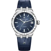 Leather strap Maurice Lacroix AI6007-SS001-430-1