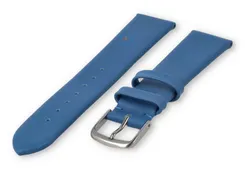 Seamless and smooth strap 18mm - zeeblauw
