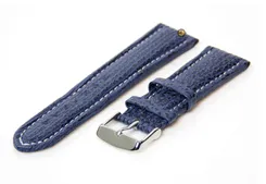 Watchstrap 22mm blue (shark)