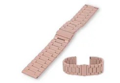 Uhrenarmband 22mm Stahl - Rosa