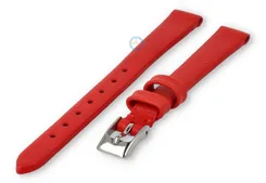 Naadloze en gladde horlogeband 10mm - rood
