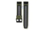 Garmin Fenix - 22mm strap - dark green/grey