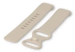 Fitbit Charge 5 watch band rubber - offwhite (Size: S)