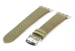 Apple Uhrenarmband grün Leder - 38/40/41/42mm