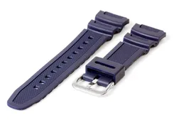 Casio Collection Uhrenarmband Silikon dunkelblau-AE-1200WH
