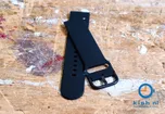 watchband 20mm silicone black