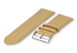26mm watch strap smooth leather - vanilla