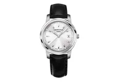 Certina Band C0054101603100A 18/16mm schwarzes Leder