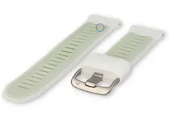 20mm watch strap Garmin Forerunner 570 - 42mm - transparant/green
