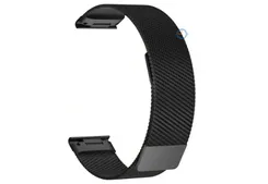QuickFit 22mm Mesh strap - black