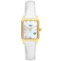 Certina Band C11191716897A 13/12mm weiß Leder
