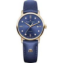 Leather strap Maurice Lacroix EL1094-PVP01-411-1