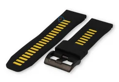Garmin Fenix 8 - 51mm strap - black/yellow