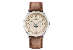 Edox Les Vauberts 40101 Uhrenarmband Schwarz
