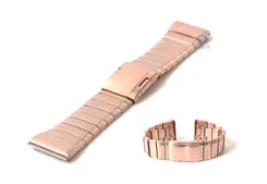 Garmin Fenix 5X/6X/7X watchstrap stainless steel rose gold