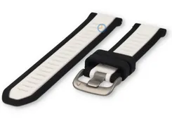 20mm bands Garmin Vivoactive 6 - black/white