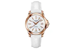Certina Band C0042103611600A 16/14mm weiß Leder ohne Schließe