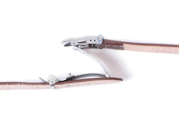 Watchstrap 20mm black (croc)