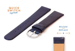 Quality strap for Skagen - 18mm - navy